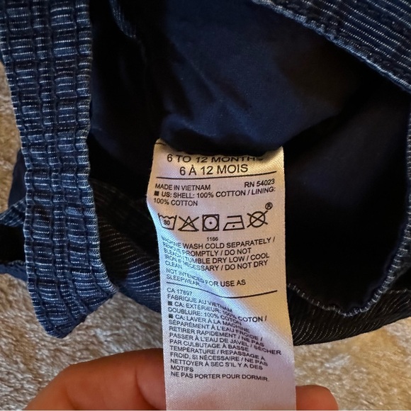 Janie and jack overalls. Size 6-12 - Picture 5 of 5